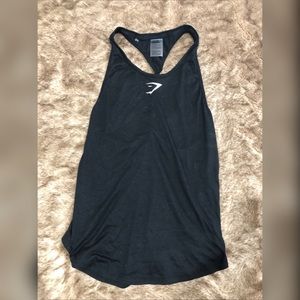 Gymshark “twist back” vest/tank top black XS